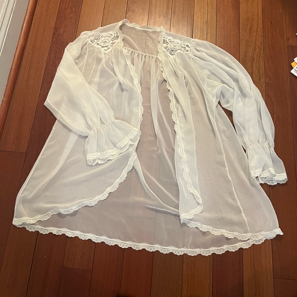 Vintage Bridal Sheer Jacket